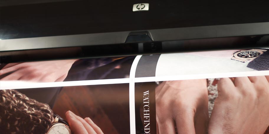 digitally printed posters