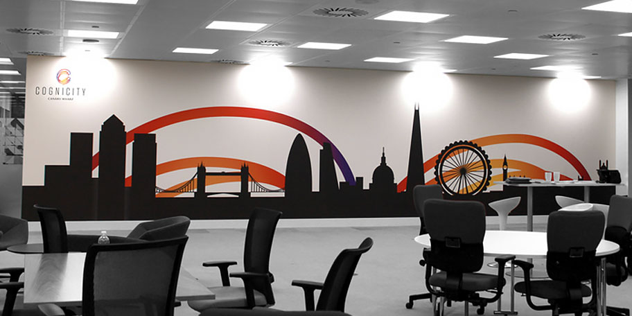 Cognicity feature wall graphics