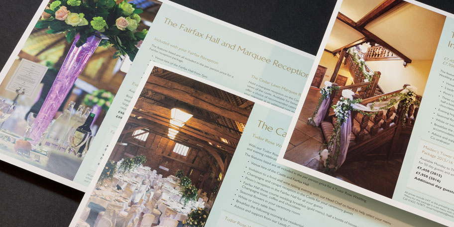 Leeds Castle | Bespoke Printed Graphic Solutions
