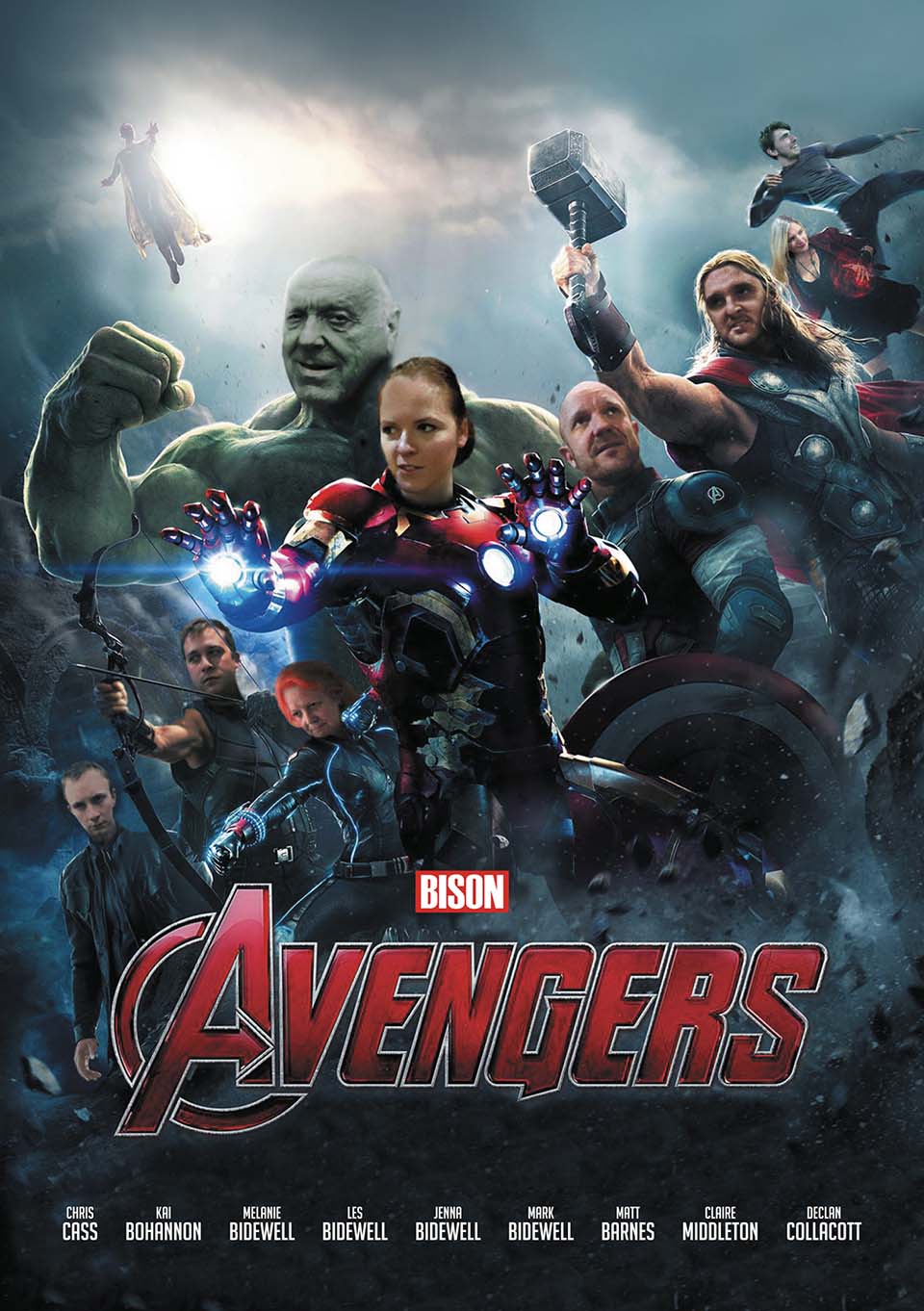 Bison Avengers graphic