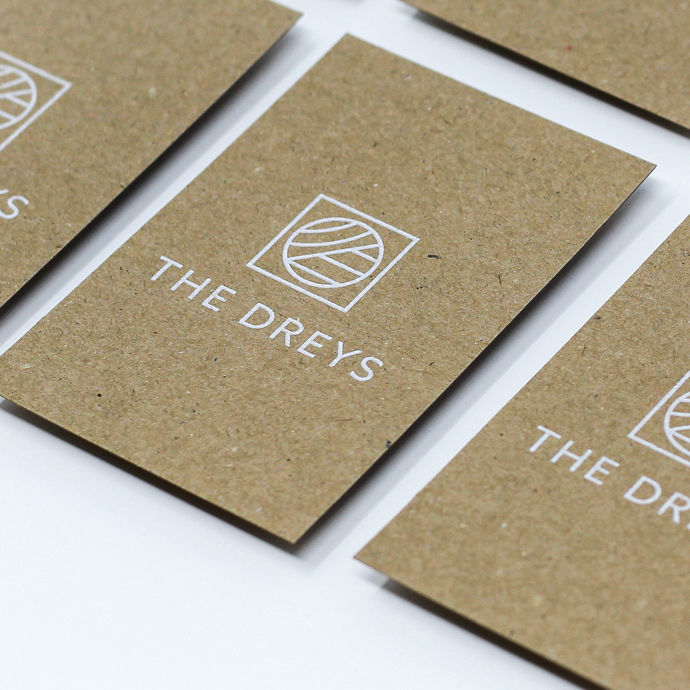 Business cards for The Dreys